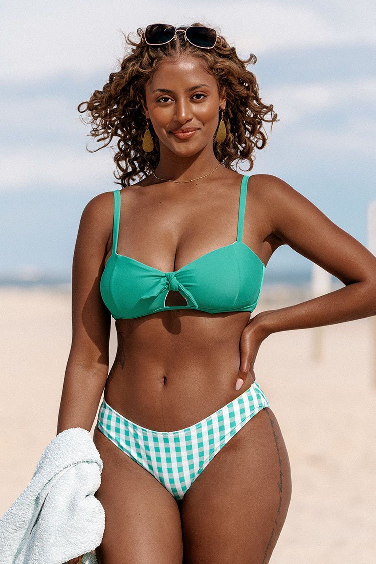 Reversible Cut Out Bikini Set