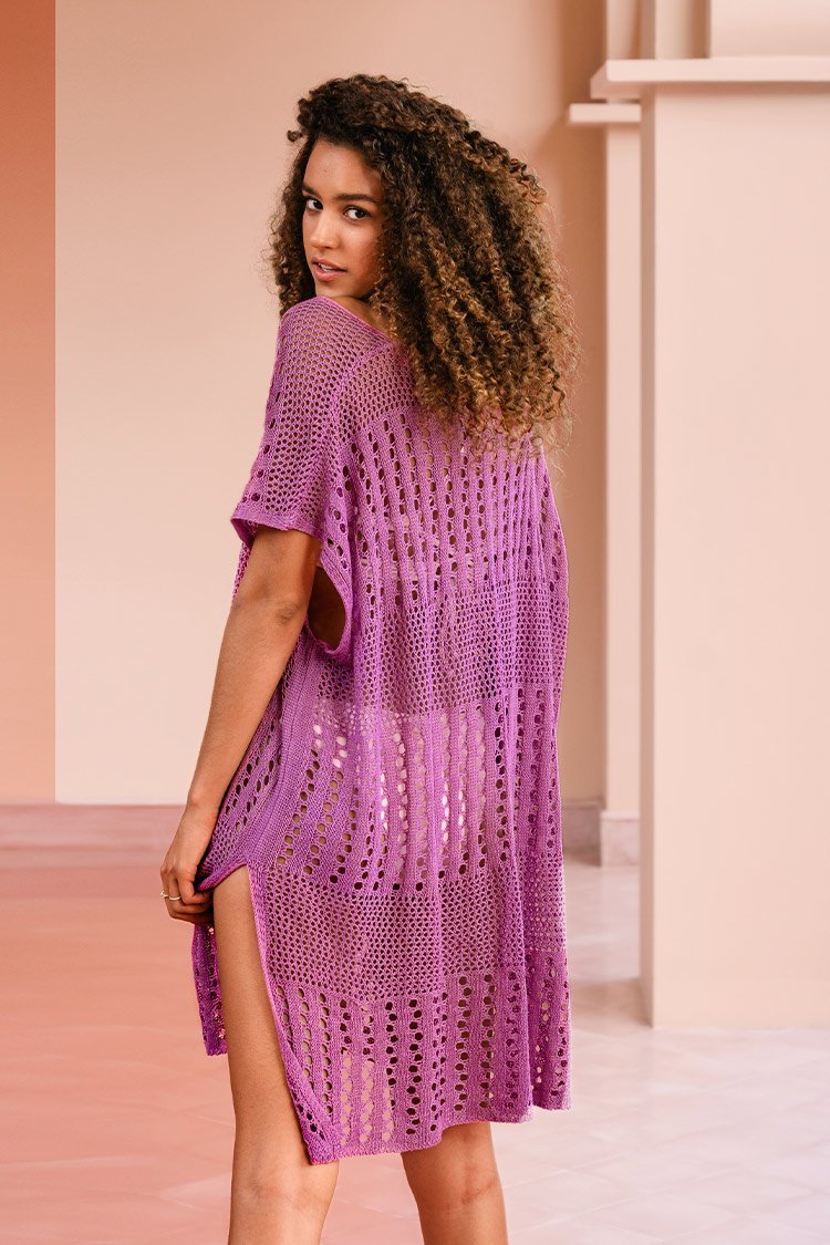 Brenda Hollow Out Cover Up