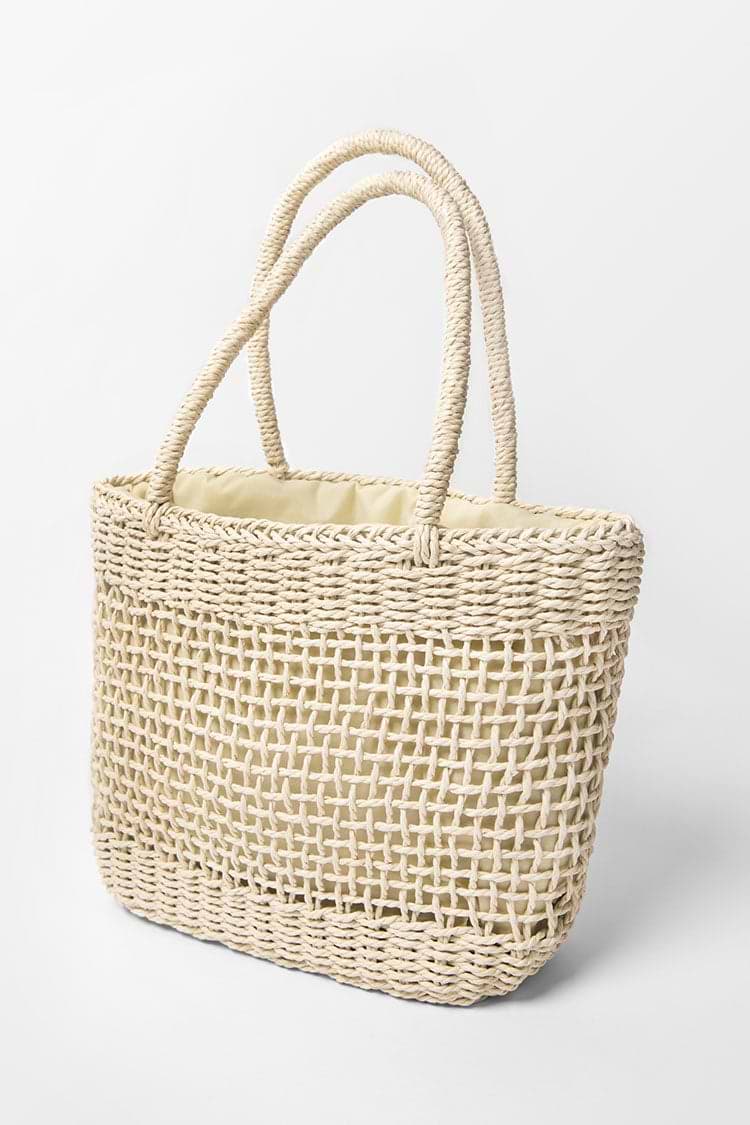 Oceanside Braided Tote Bag