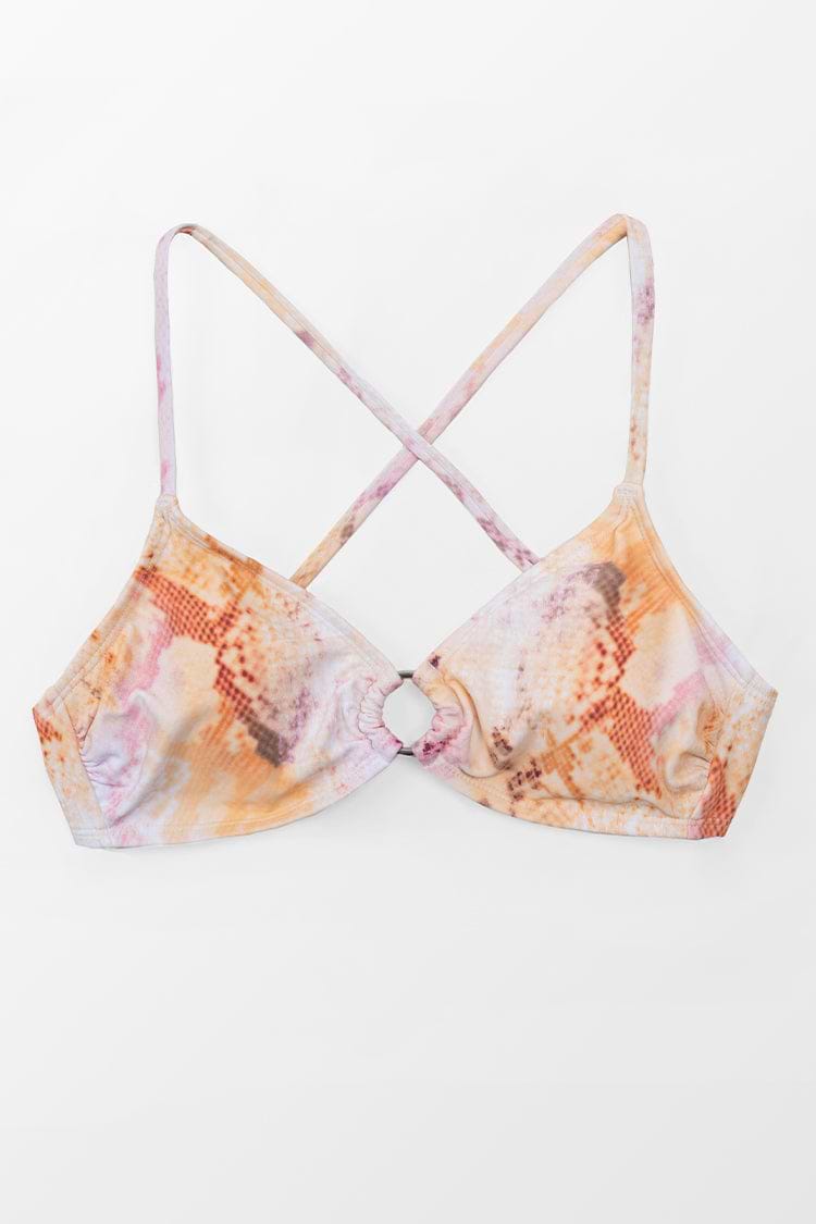 Bralette-Bikinioberteil mit Ring vorn