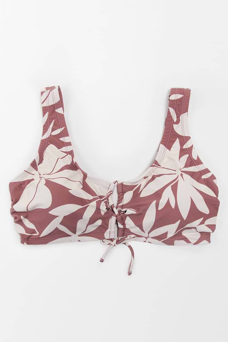Delicate Expressions Plus Size Bralette Bikini Top