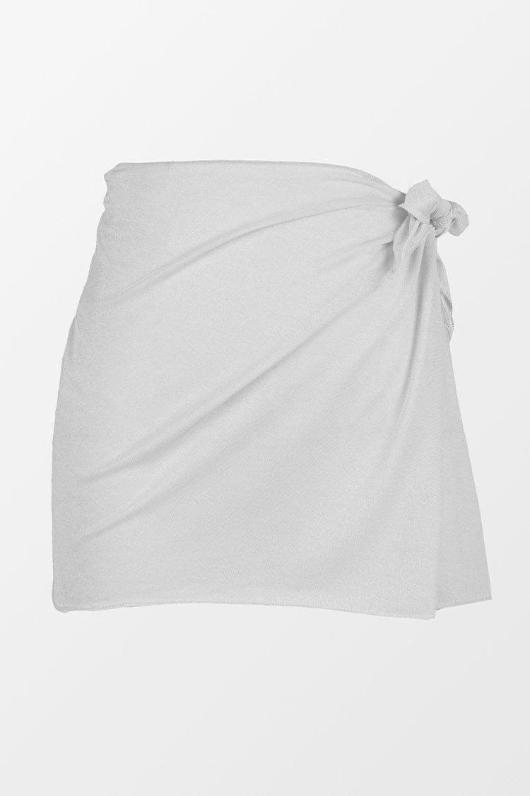 Chelsey Tie Waist Irregular Hem Beach Skirt