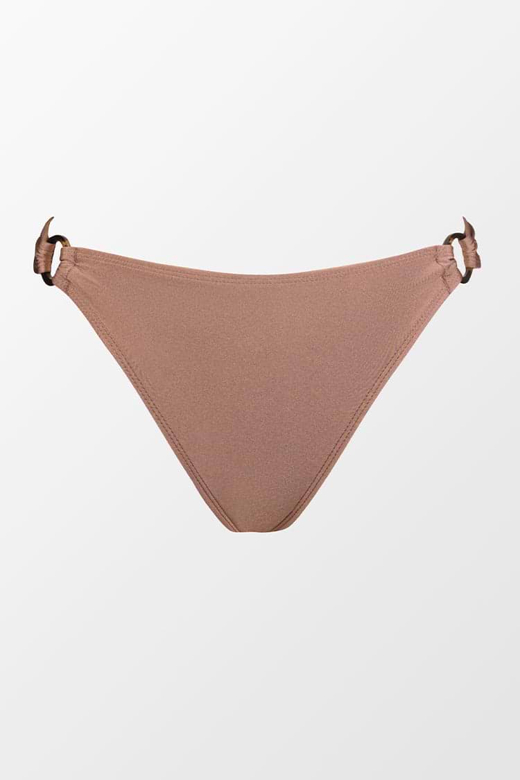Bas de bikini à taille basse à joint torique