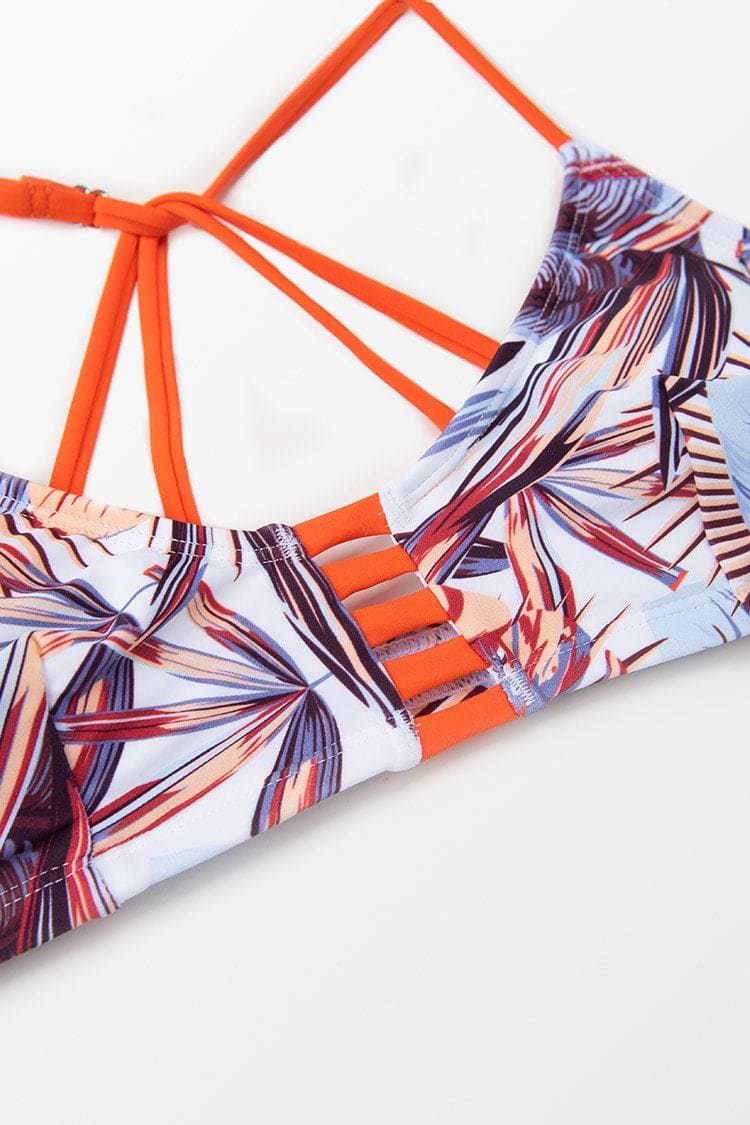 Bikini Hayley Tropical con Aberturas