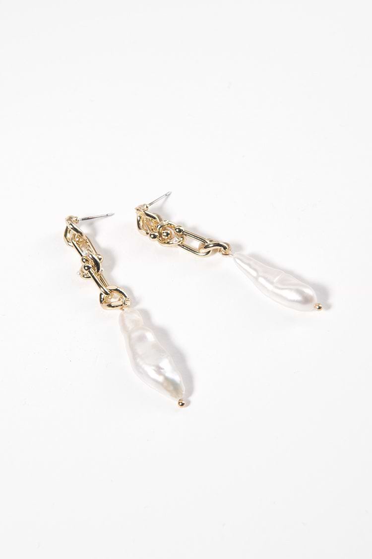 Boucles d'oreilles perles de couleur unie