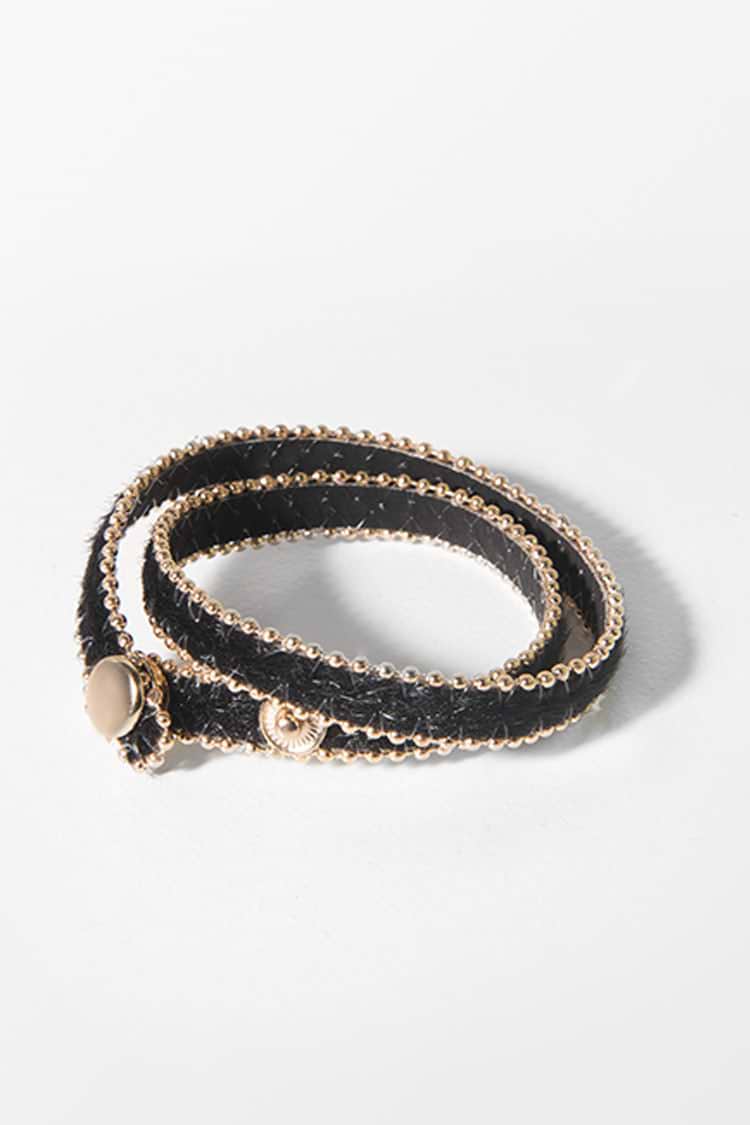 Boho-Armband in Schwarz