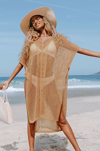 Vestido Salida De Baño Playa Pareo Alberca Salida De Baño Playa