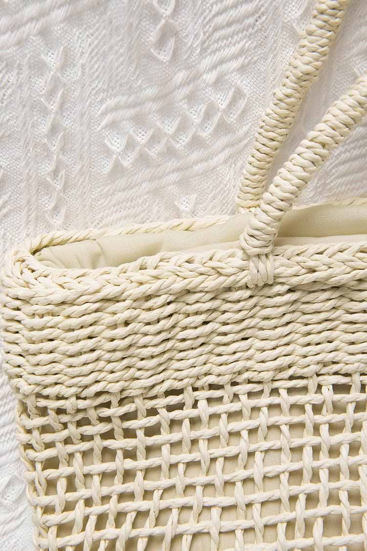 Oceanside Braided Tote Bag