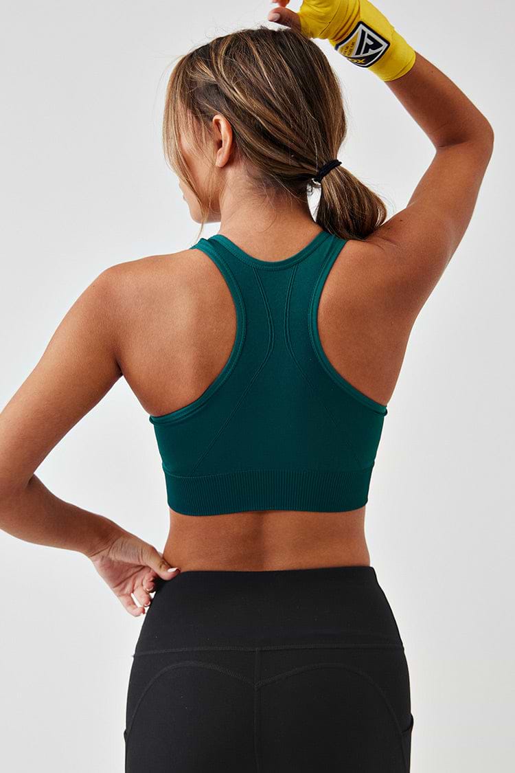 Sport-BH mit U-Ausschnitt in Grün
