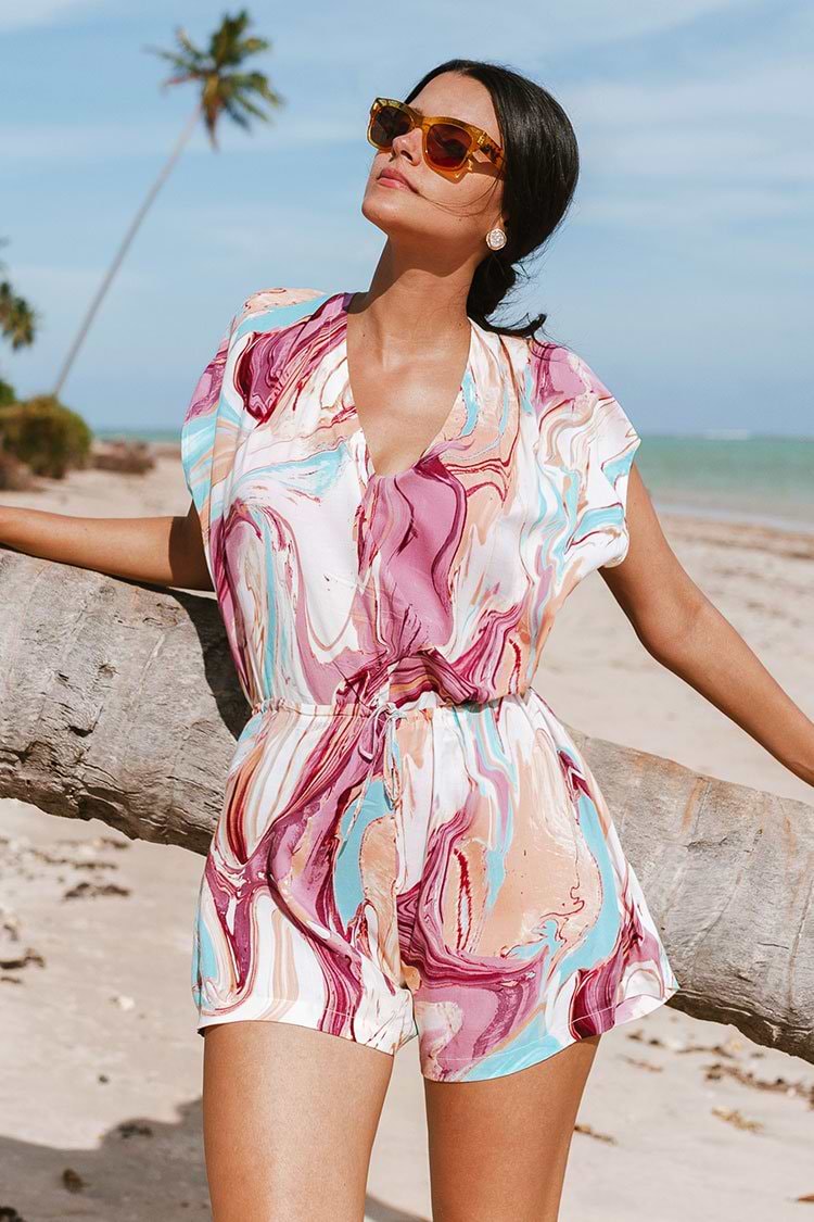 Marble Swirl Playsuit