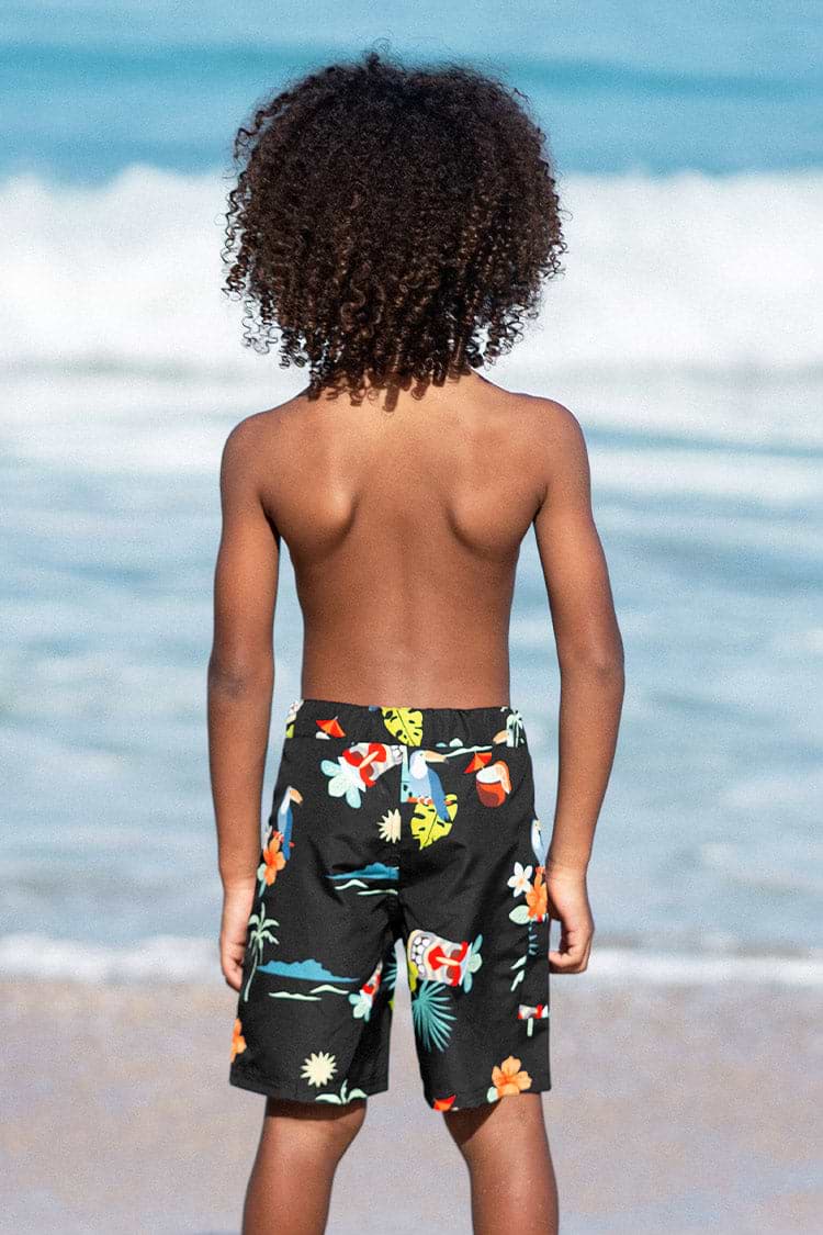 Gewebte Shorts für Jungen mit lustigen Prints