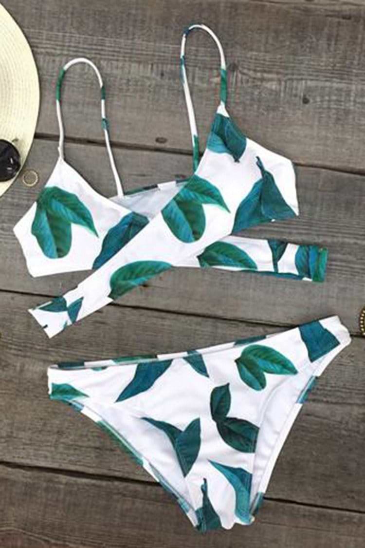 Conjunto Bikini Hojas Frescas Court And Spark