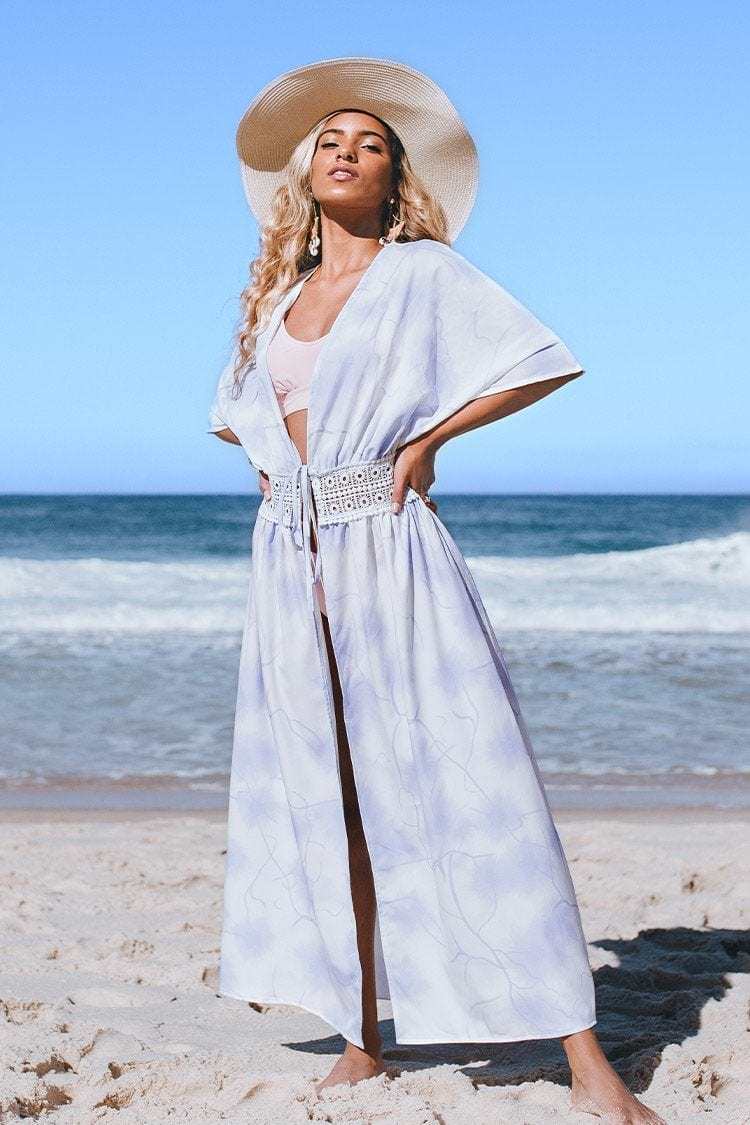 Kimono Fatima Tie Dye Cintura Atada