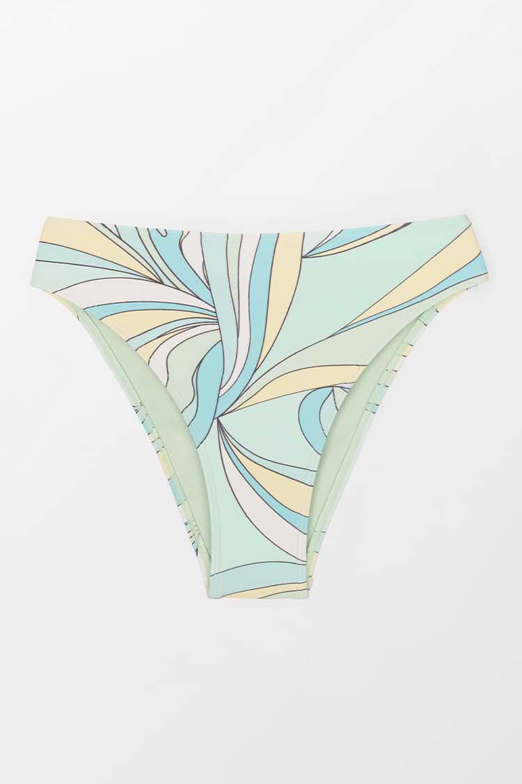 High Leg Bikini-Hose mit High Waist