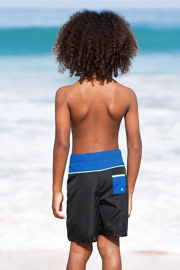 Rainforest Boogie Woven pantalones cortos de baño para chicos