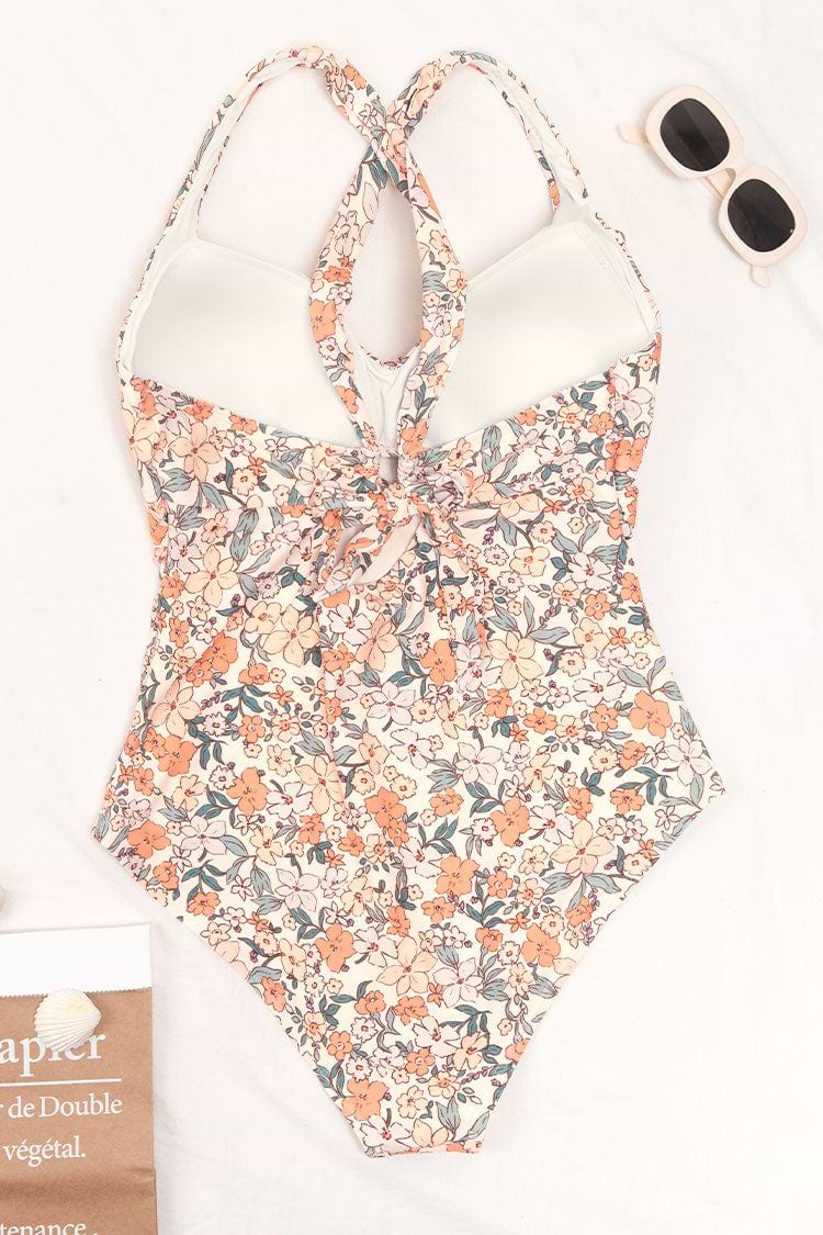 Elodie Floral Plus Size One Piece Swimsuit