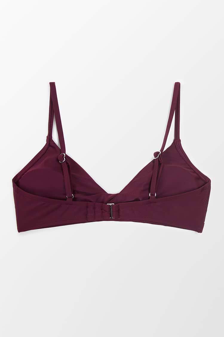 Haut de bikini torsadé