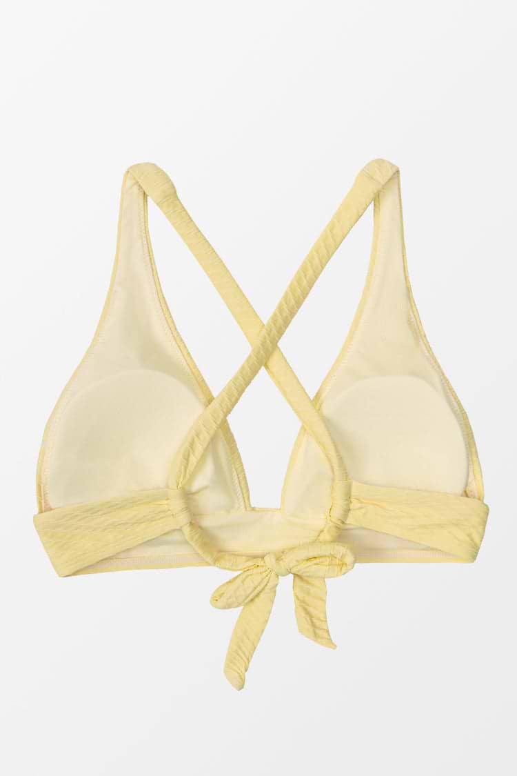 Kellie Criss Cross Back Tie Bikini Top