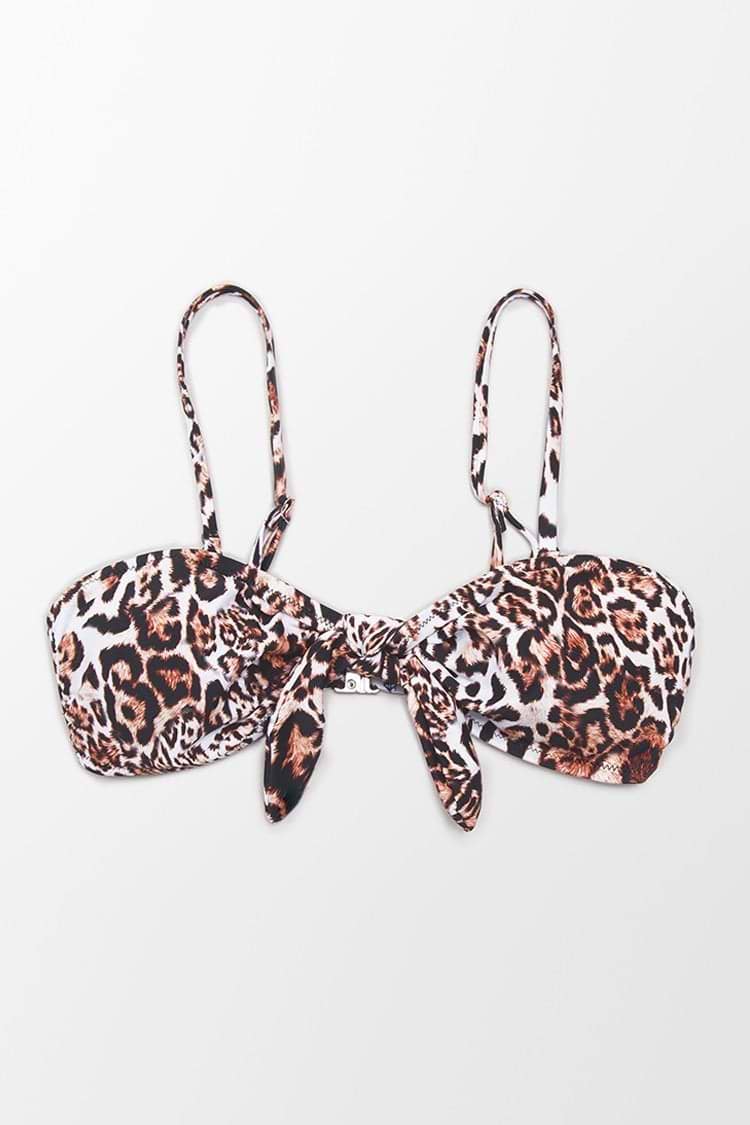 Top de Bikini Leopardo Lara