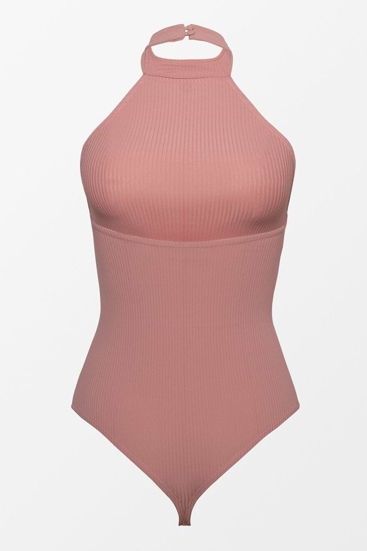 Body Hattie Halter Acanalado