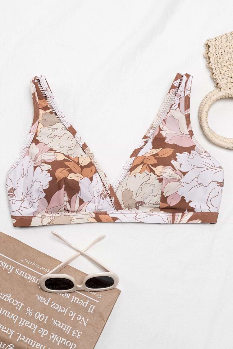 Kari Floral Plus Size Bikinioberteil