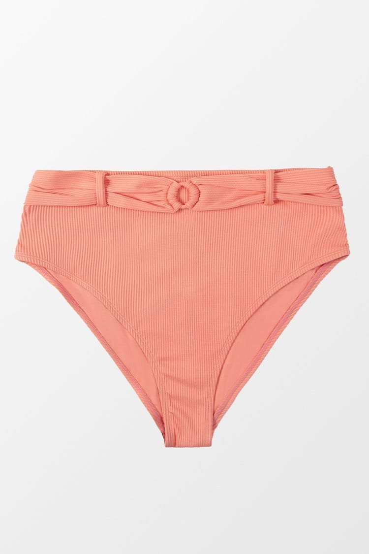 Janet O-ring Belt High Waisted Plus Size Bikini Bottom