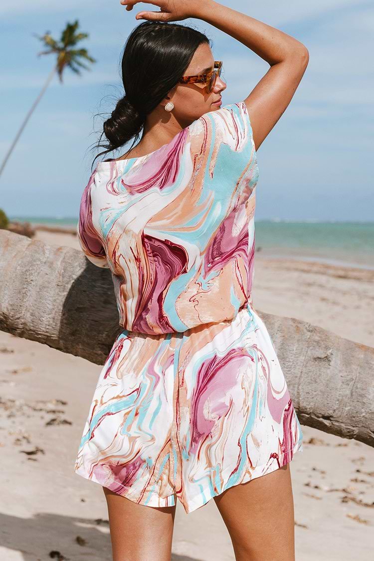 Marble Swirl Playsuit