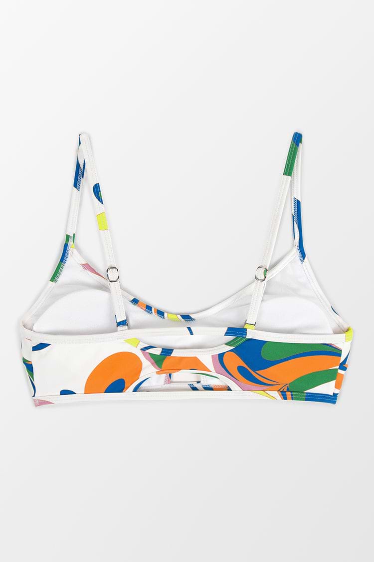 Haut de bikini à découpes