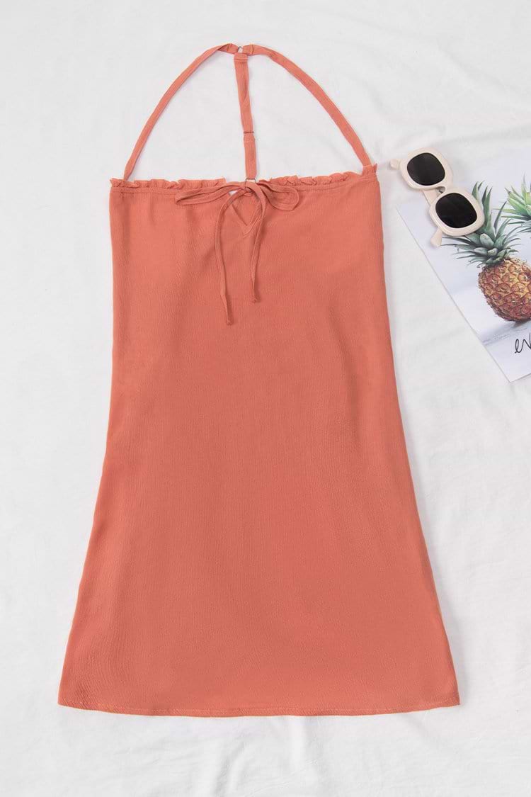 Marisol Square Neck Sleeveless Slip Dress