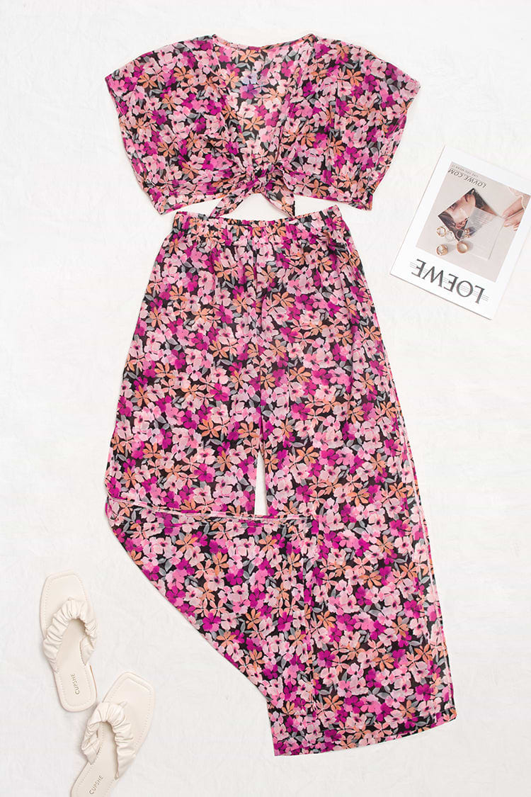 Ensemble pantalon palazzo