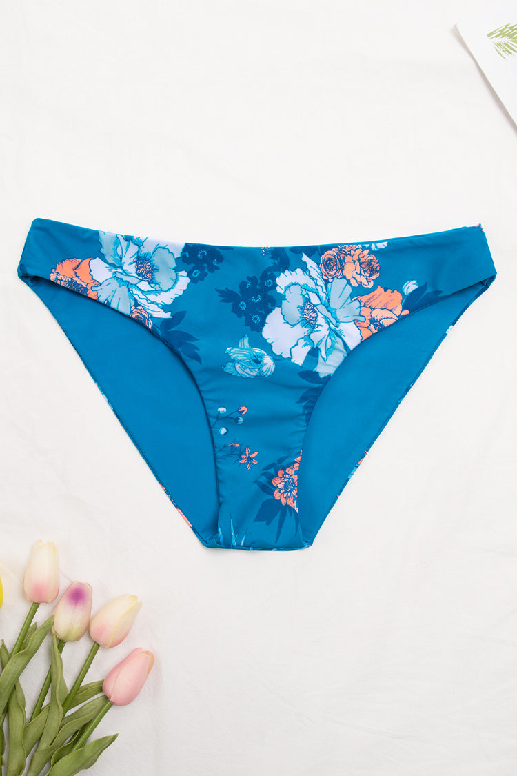 Bas de bikini réversible à taille standard