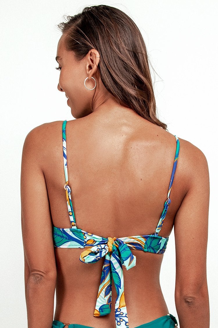 Top de Bikini Floral Sunday Morning