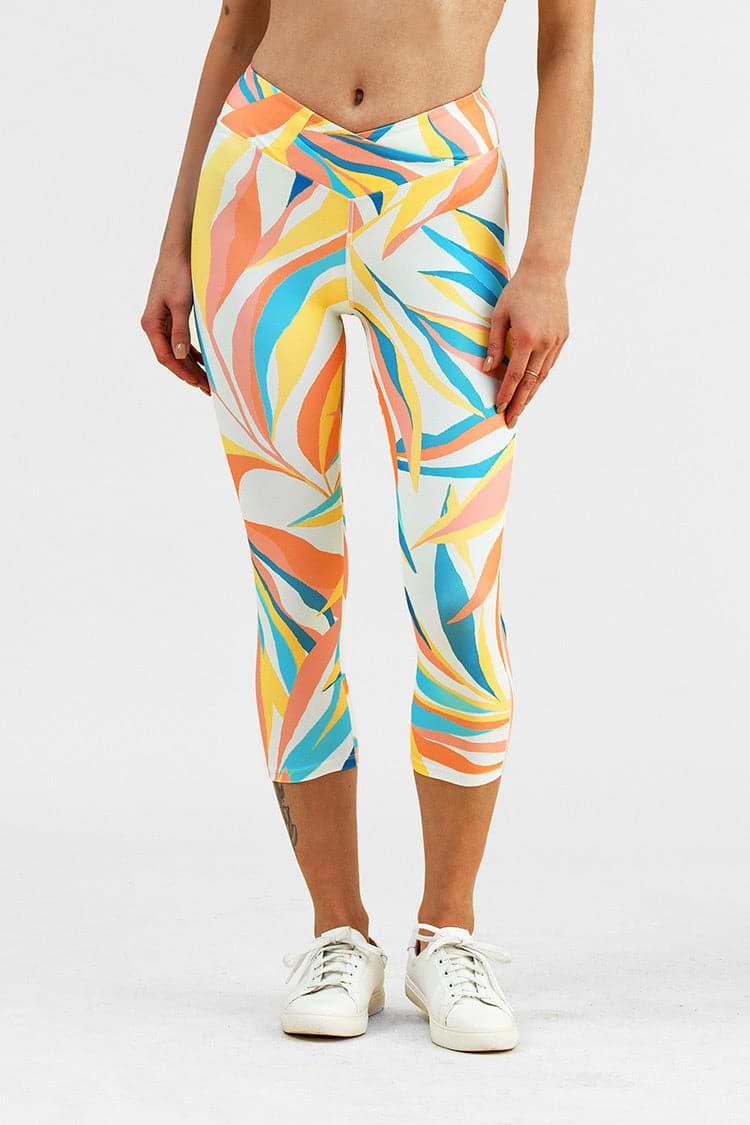 Amantea Abstract Print Leggings