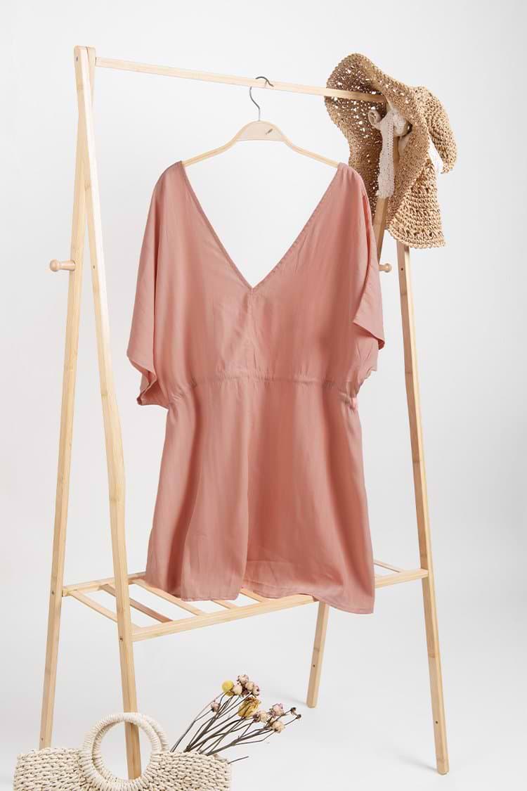 Jenifer Drawstring Waist Cover Up