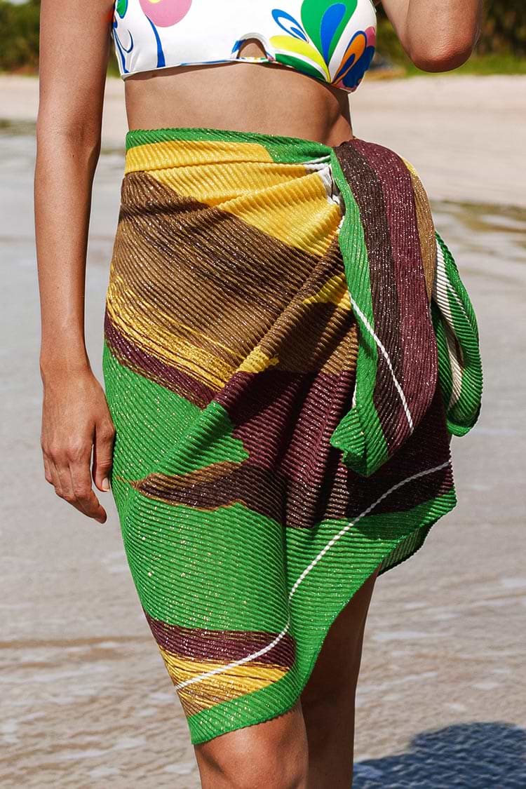 Sarong mit Streifenmuster