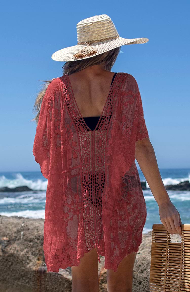 Katelyn Cover Up con escote V y estampado étnico