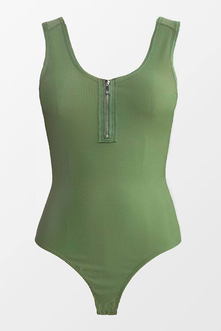 Body Parker Sin Mangas con Cremallera