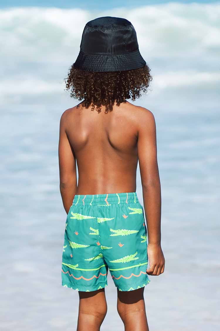 CUPSHE Board Shorts for Boys Swim Trunks Shorts Little Boys Swimsuit Elastic Drawstring Pocket  10
