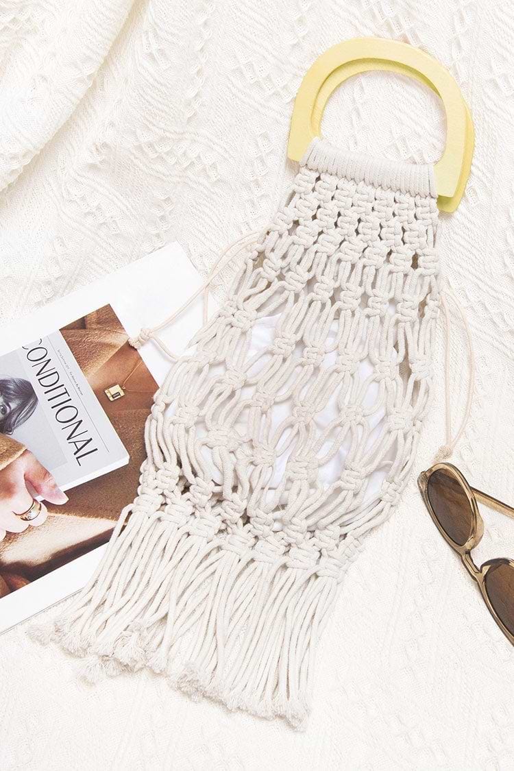 Beachwood Braided Satchel Bag