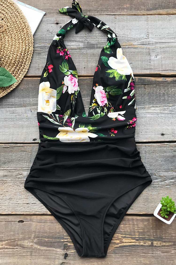 Bañador Fruncido Mariposa Perdida