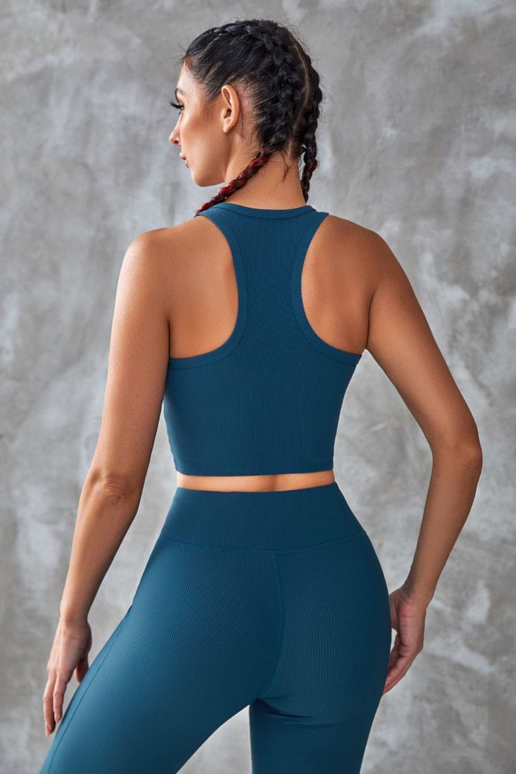 Candlelight Round Neckline Sleeveless Top