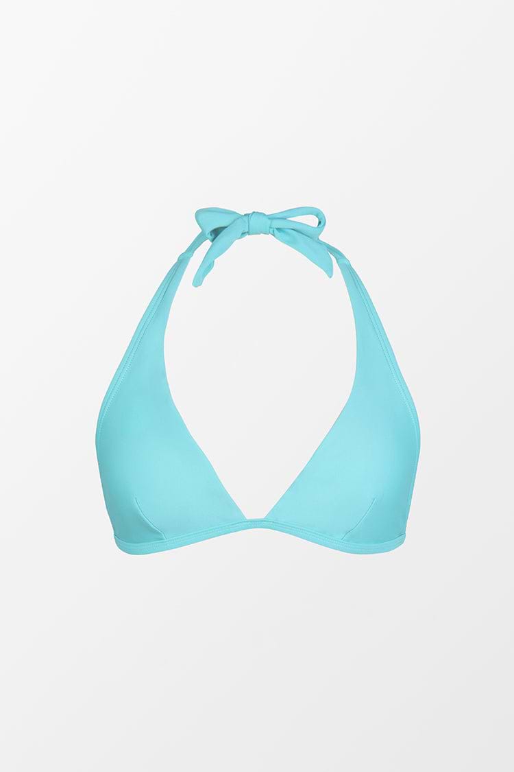 Top básico con lazo en la espalda halter de Cupshe