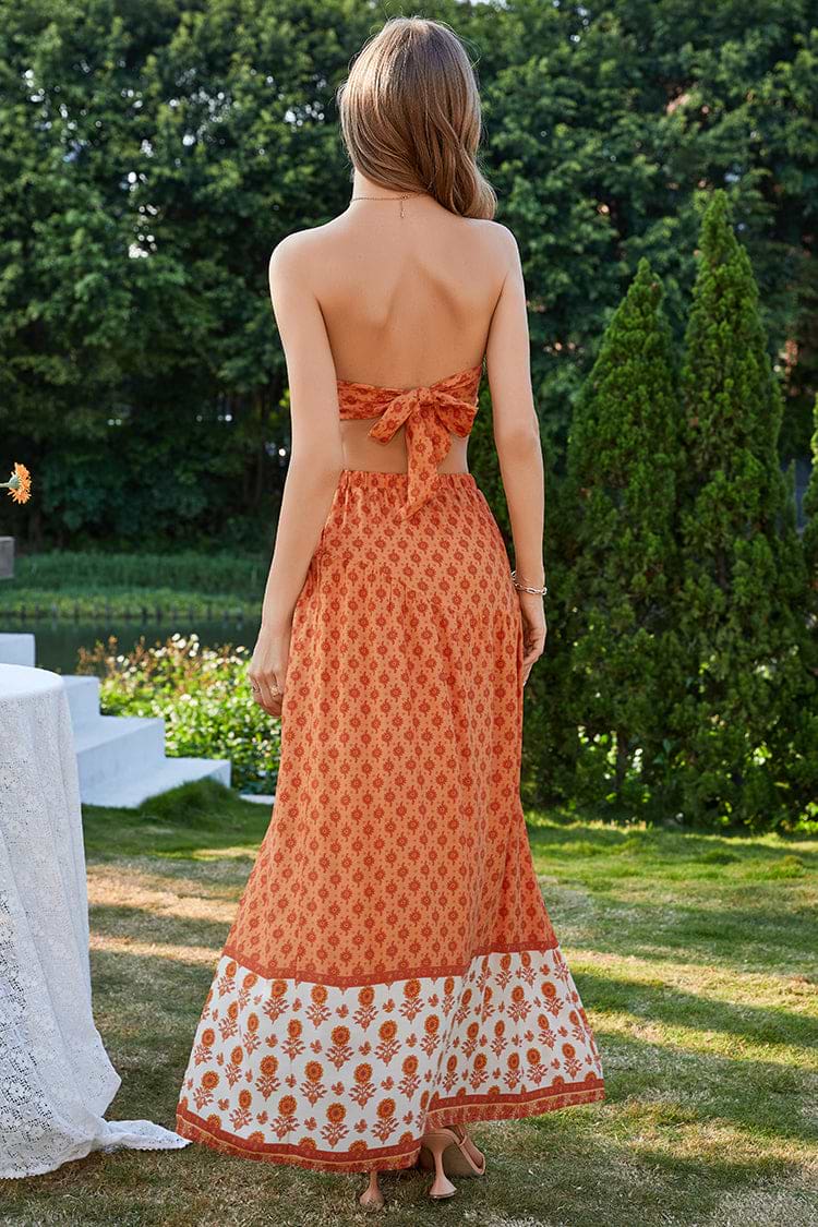 Billie Conjunto con cinturón y espalda abierta