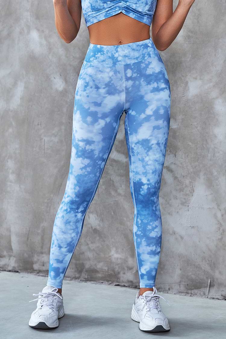 Moonstone Tie Dye High Waist Leggings