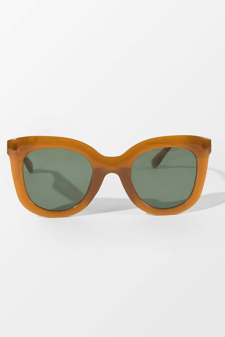 Gafas de sol Fearne con estilo retro y en forma cuadrada