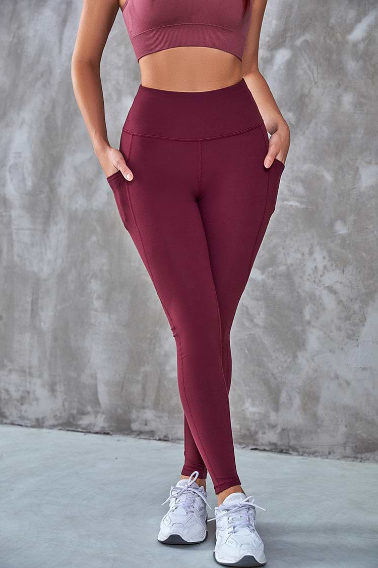 Finn Red Slim Fit Leggings