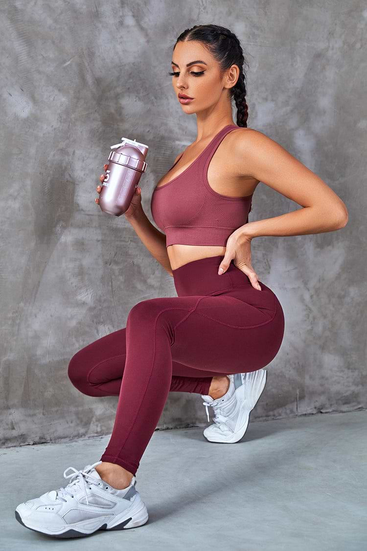 Finn Red Slim Fit Leggings