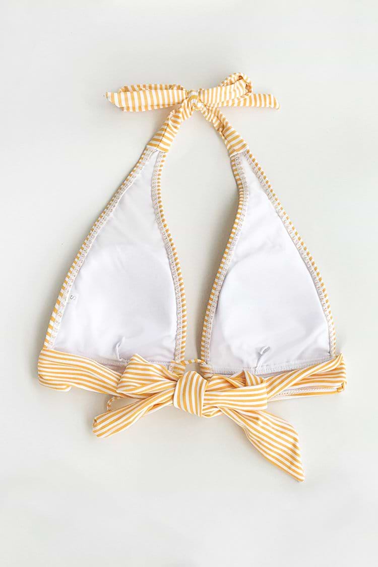 Top de Bikini Tirante Halter Memoria Dulce