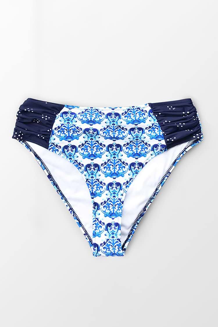 Bottom de Bikini Exóticas de Efecto Tie-Dye