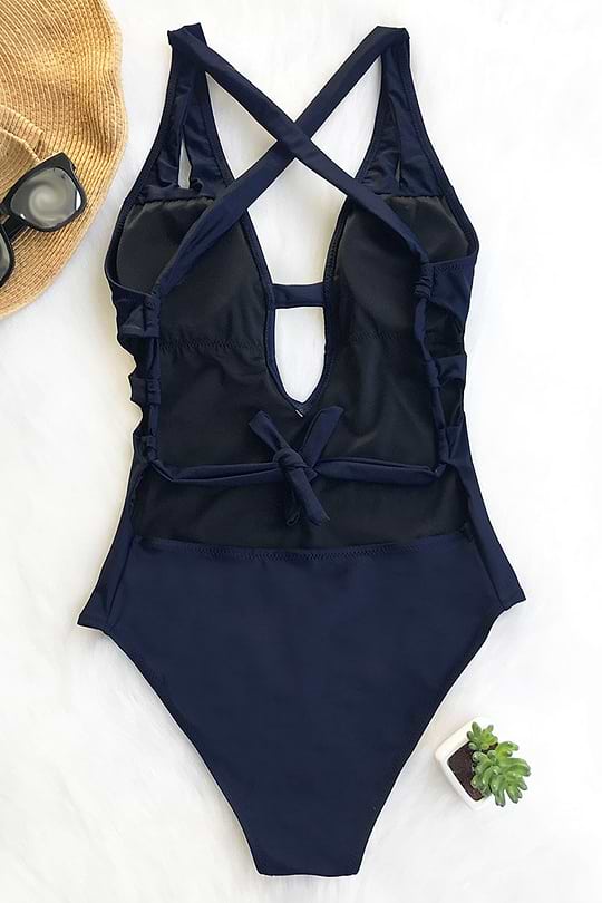 Bañador Tiras Cruzadas Mi Destino